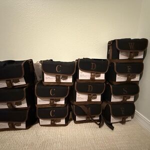 NWT Black and Brown Beer Caddies